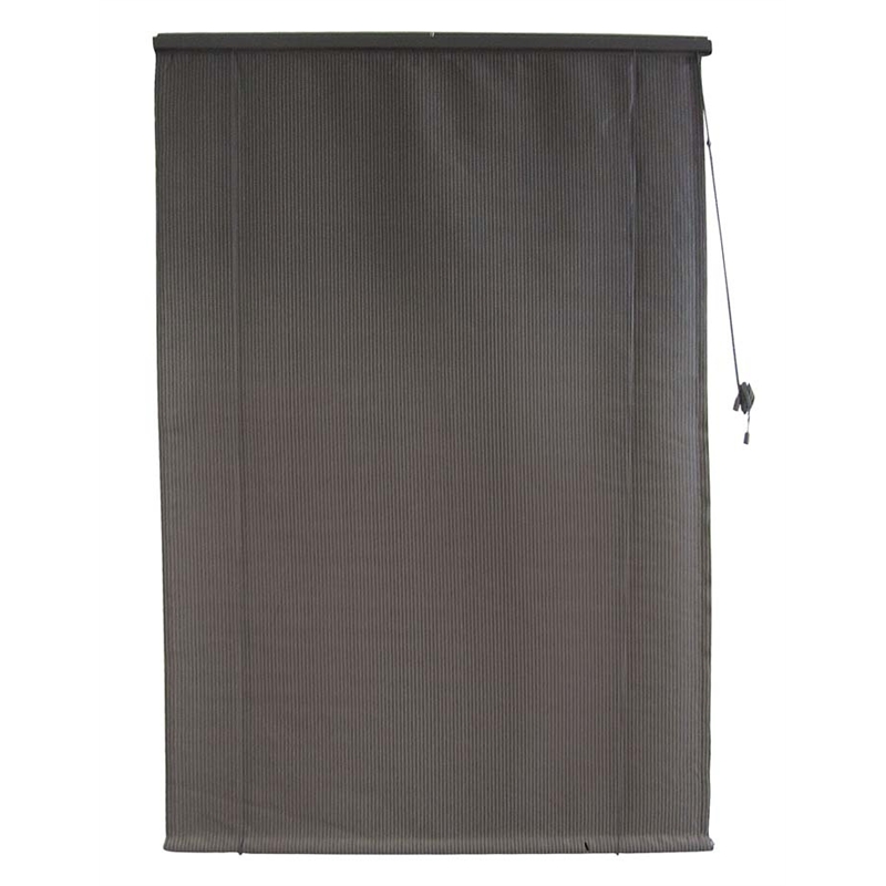 Shadecloth Roll Up Blind – Charcoal