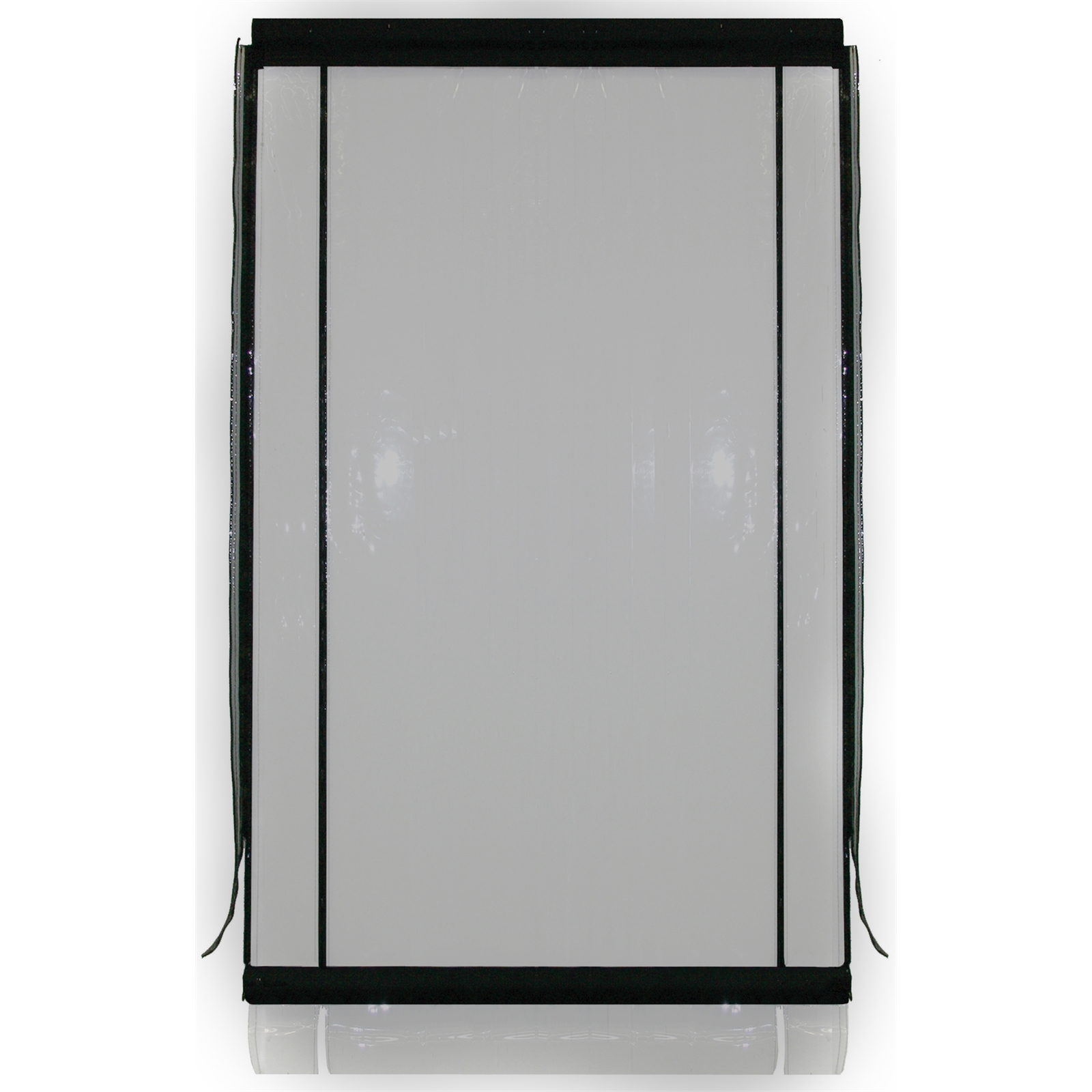 Outdoor Patio Blinds – Tinted with Black Trim